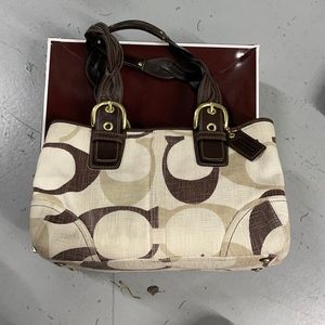 Coach Braided Handbag